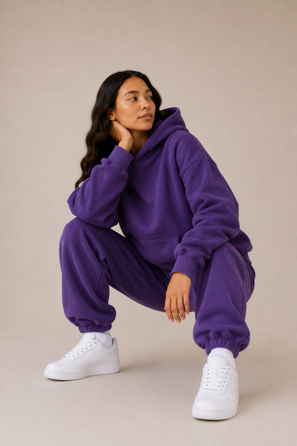 Astra Womens Tracksuit Set | Oversized Hoodie and Pants, Soft Comfortable Fabric