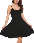 Hailey Women's Floral Sundress – V-Neck A-Line Dress with Adjustable Straps