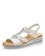 Leona Women’s Wedge Sandals – Buckle Summer Shoes with Cushioned Insole