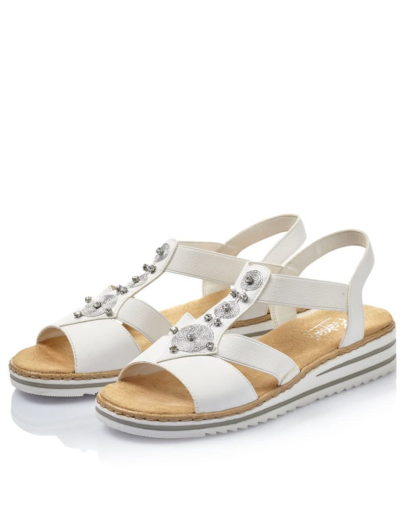 Leona Women’s Wedge Sandals – Buckle Summer Shoes with Cushioned Insole
