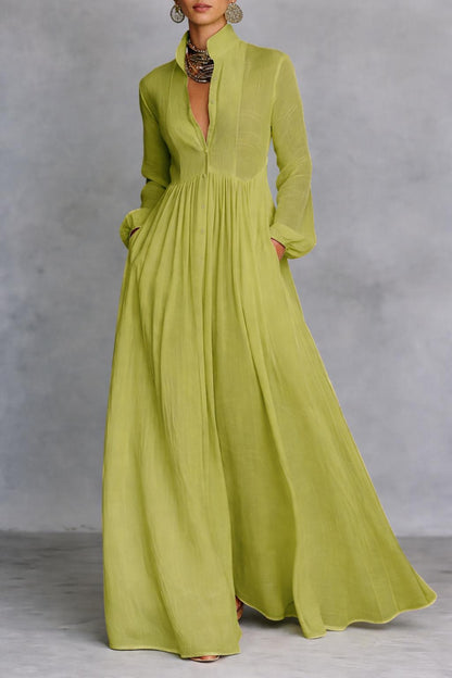 Sera Maxi Dress | Lightweight Button-Front Summer Dress for Women 3
