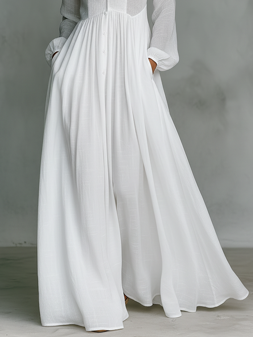 Sera Maxi Dress | Lightweight Button-Front Summer Dress for Women 6