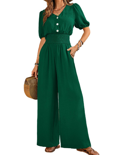 Sera Women's Jumpsuit | Breathable Fabric, Wide Leg Design 15