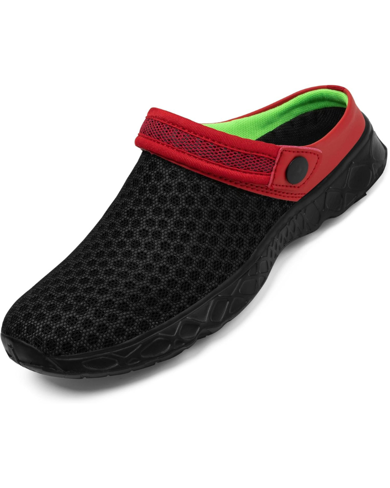 Riley Unisex Garden Clogs – Breathable Mesh Slip-On Shoes for Indoor Outdoor Wear