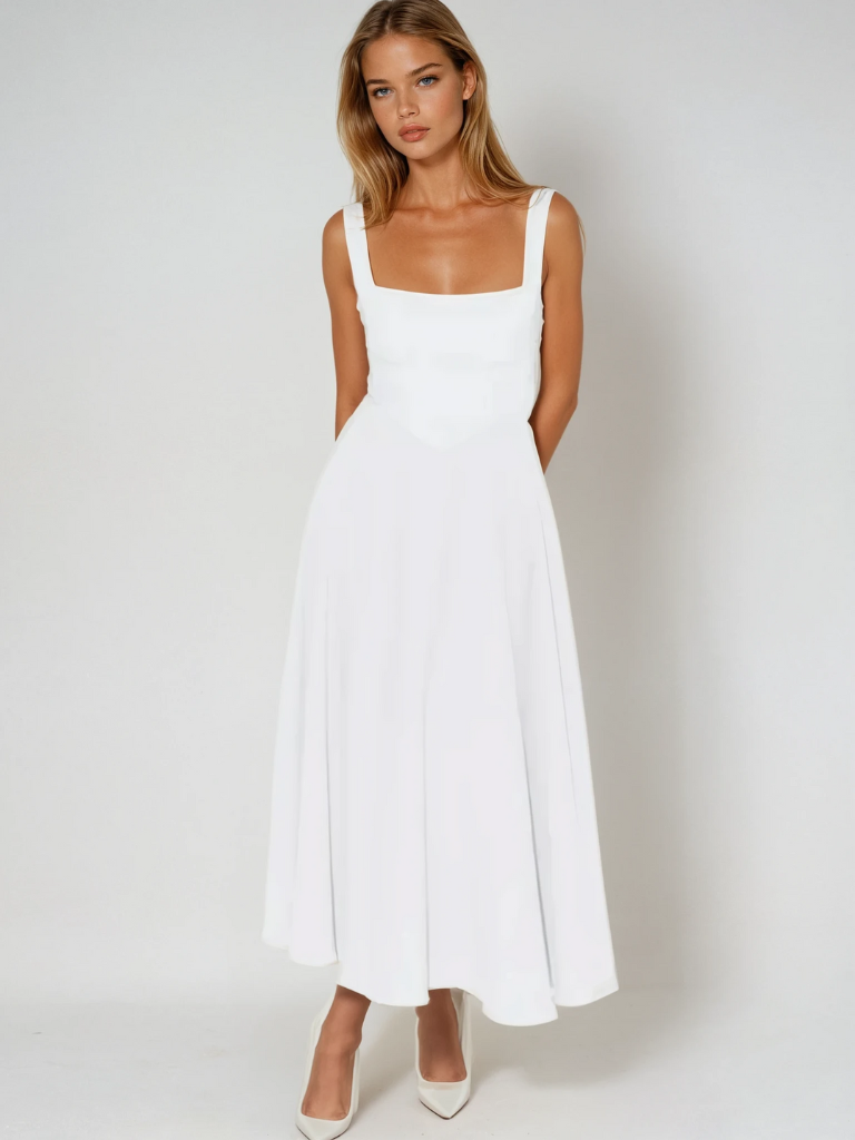Sienna Maxi Dress | Off-Shoulder, Flowy Skirt for Summer Parties 11