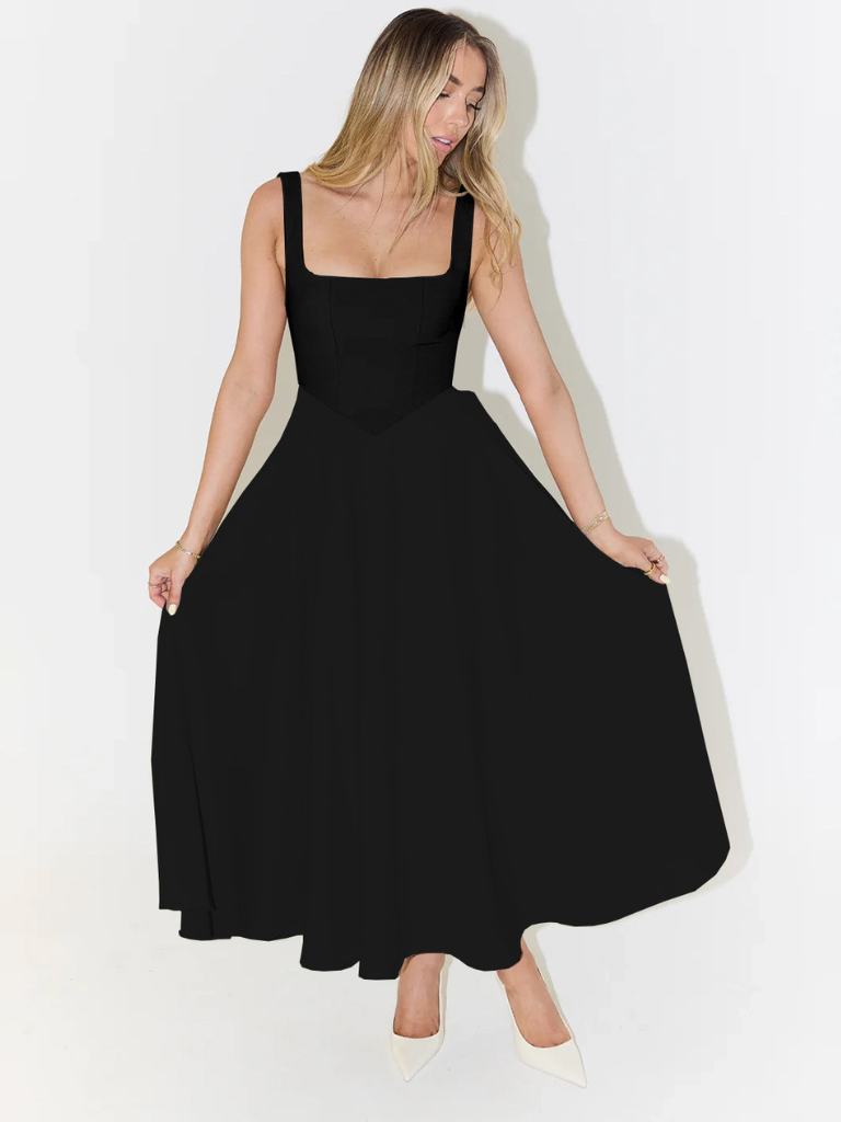 Sienna Maxi Dress | Off-Shoulder, Flowy Skirt for Summer Parties 5
