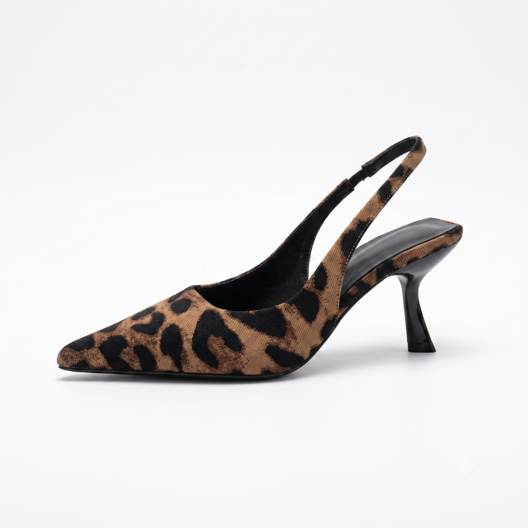 Sienna Office Heels | Pointed Toe, Comfortable Low Heel 5