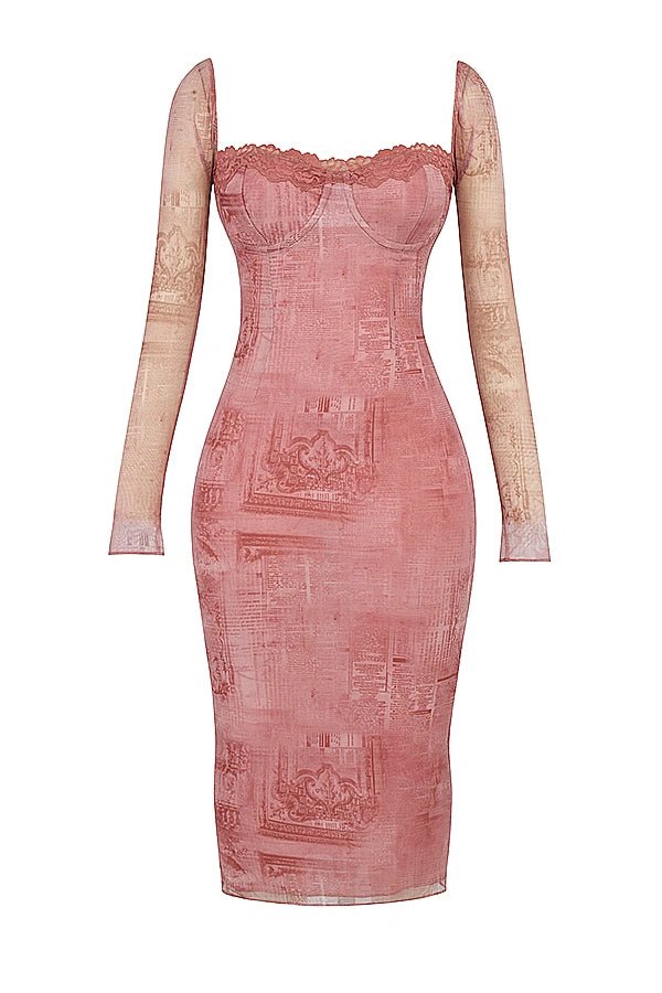 Sierra Corset Dress | Soft Stretch Mesh, Underwired Cups, Perfect for Evening Events 7