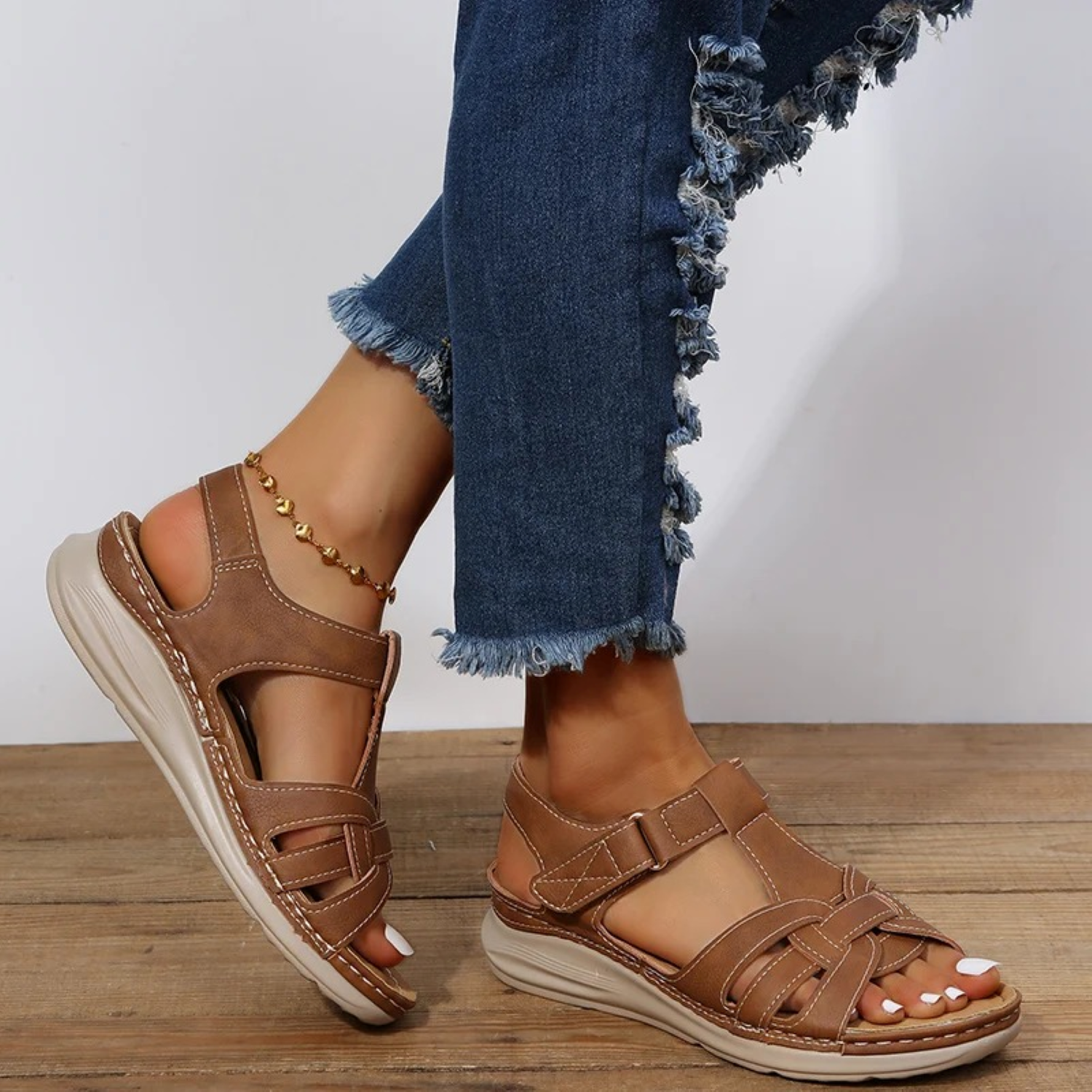 Suma Sandals | Suede, Bohemian Chic 1
