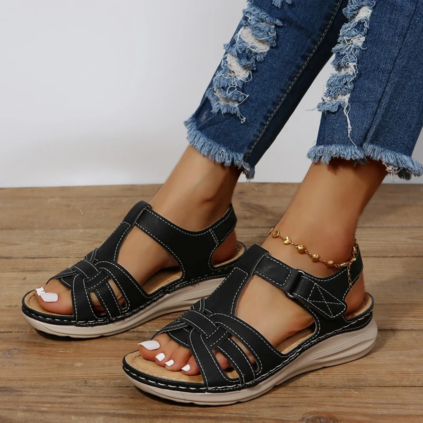 Suma Sandals | Suede, Bohemian Chic 4