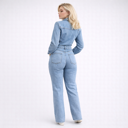 Valencia Denim Jumpsuit | Women's Jumpsuit 1