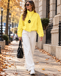 Iyana Women's Short Windbreaker Jacket with a Funnel Neck, Concealed Zip and Gathered Hem