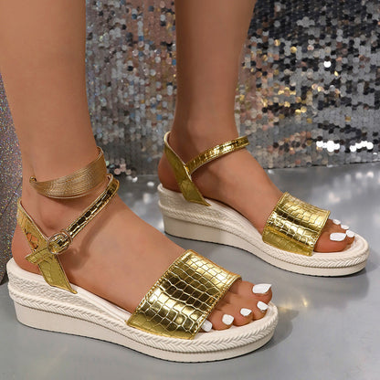 Viva Sandals | Comfortable Wedge Sole, Elegant Design 2
