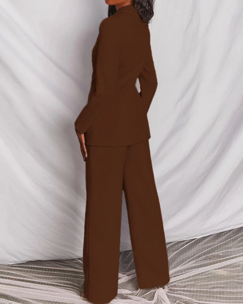 Completo blazer e pantaloni da donna Alessandra – Completo elegante da donna dal taglio sartoriale