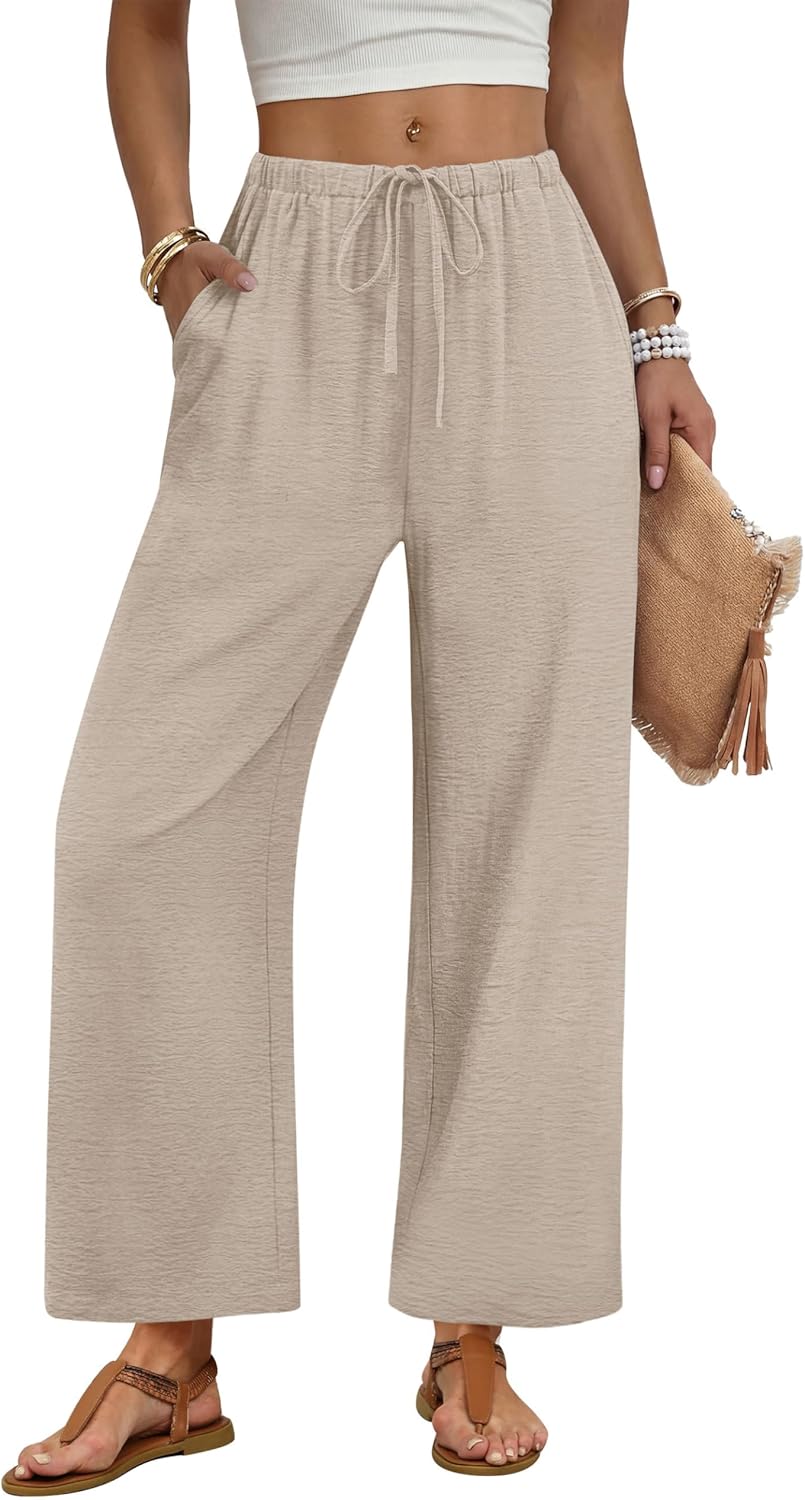 Zara Palazzo Trousers | Wide Leg, Elastic Waist, Pockets 2