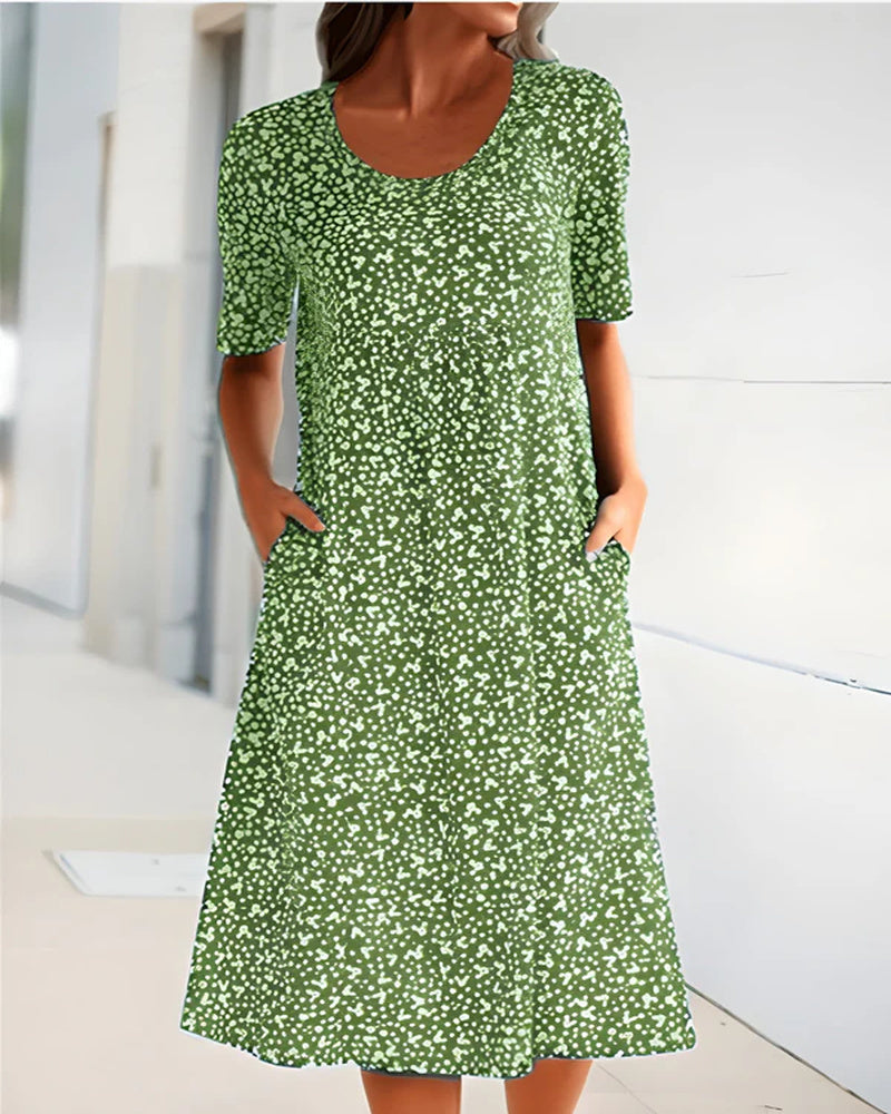 Sophie Women's Summer Dress – Lightweight Colorful Dress for Beach and Vacation Wear
