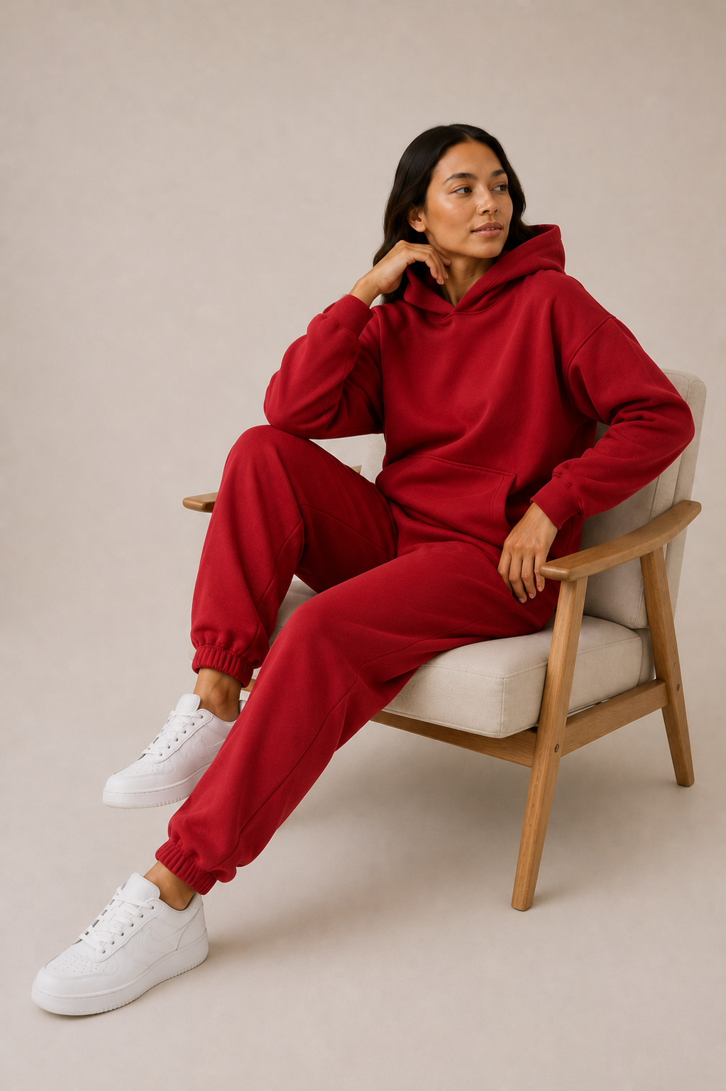 Astra Womens Tracksuit Set | Oversized Hoodie and Pants, Soft Comfortable Fabric